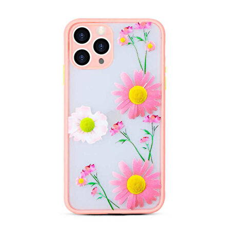 iPhone 11 Pro Uyumlu Zore Fily Kapak-Pembe
