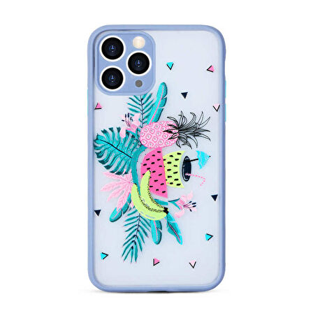 iPhone 11 Pro Max Uyumlu Zore Fily Kapak-Mor