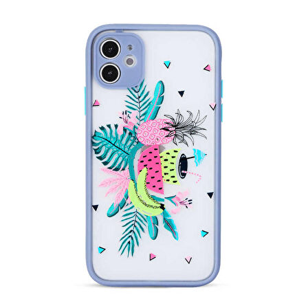 iPhone 12 Mini Uyumlu Zore Fily Kapak-Mor