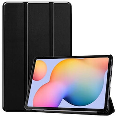 Lexroo Galaxy Tab S7 Plus T970 Smart Cover Standlı 1-1 Kılıf - Siyah