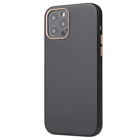 iPhone 12 Pro Max Uyumlu Zore Eyzi Kapak-Siyah