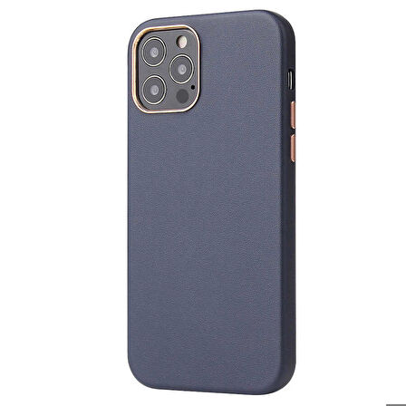 iPhone 12 Pro Max Uyumlu Zore Eyzi Kapak-Lacivert