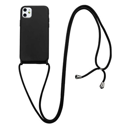 iPhone 11 Uyumlu Zore Ropi Kılıf-Lacivert