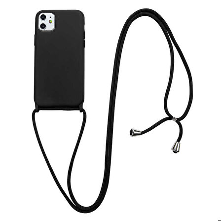 iPhone 11 Uyumlu Zore Ropi Kapak-Turkuaz