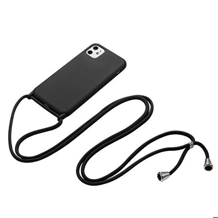 iPhone 11 Uyumlu Zore Ropi Kapak-Turkuaz