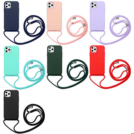 iPhone 11 Pro Uyumlu Zore Ropi Kapak-Mor