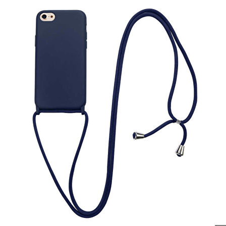 iPhone 8 Uyumlu Zore Ropi Kapak-Lacivert
