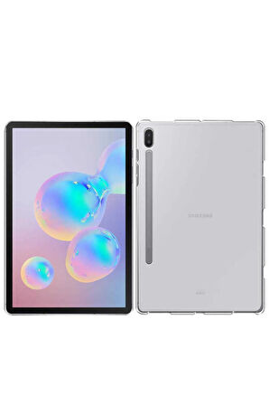 Galaxy Tab S7 T870 Kılıf Tablet Süper Silikon Kapak-siyah