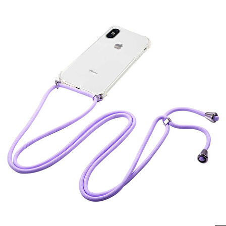 iPhone X Uyumlu Zore X-Rop Kapak-Renksiz