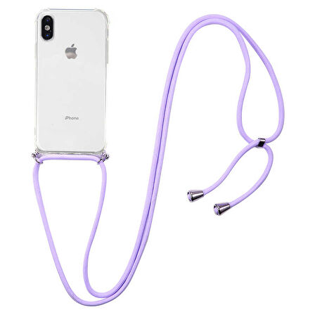 iPhone X Uyumlu Zore X-Rop Kapak-Renksiz