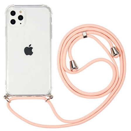 iPhone 11 Pro Uyumlu Zore X-Rop Kapak-Renksiz
