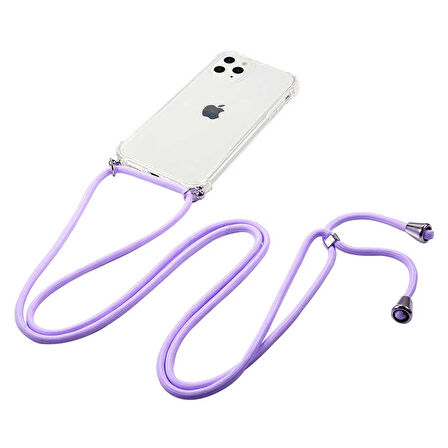 iPhone 11 Pro Uyumlu Zore X-Rop Kapak-Renksiz