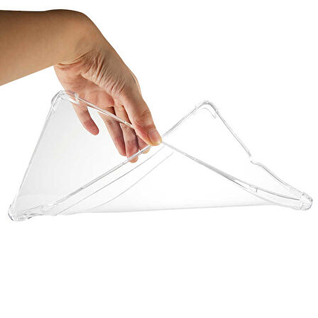 Galaxy Tab S7 T870 Kılıf  Uyumlu ​BLT Tablet Nitro Anti Shock Silikon Kapak-Renksiz