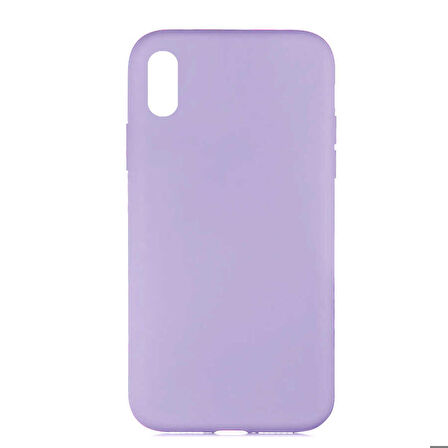 iPhone XS 5.8 Uyumlu Zore LSR Lansman Kapak-Açık Mor