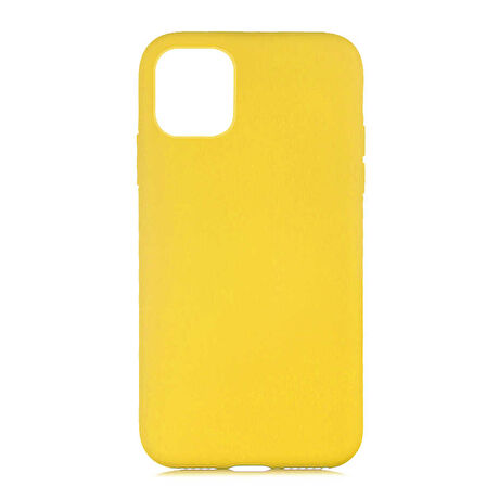 iPhone 12 Mini Uyumlu Zore LSR Lansman Kılıf-Sarı