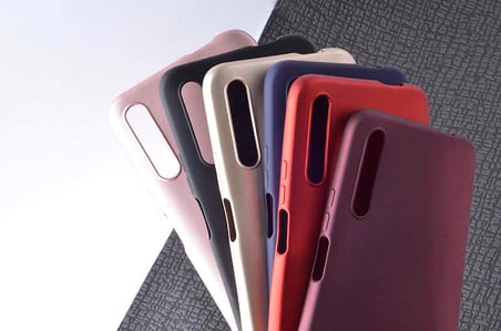 Huawei P Smart Pro 2019 Kılıf Premier Esnk Mat Silikon Kapak