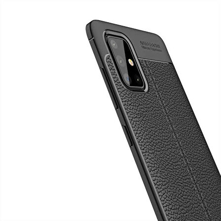 Galaxy M31S Uyumlu Zore Niss Silikon Kapak-Kırmızı