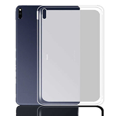 MatePad 10.4  Uyumlu ​MXSP Tablet Süper Silikon Kapak-Renksiz