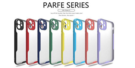 iPhone 11 Uyumlu Zore Parfe Kılıf-Mavi