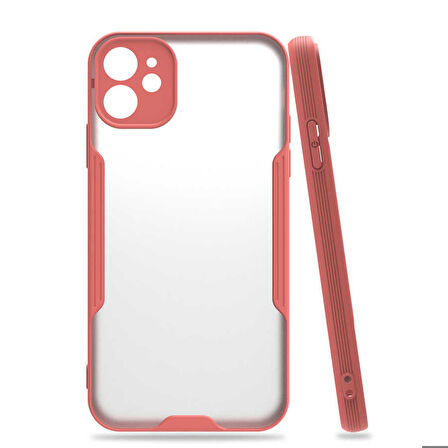 iPhone 11 Uyumlu Zore Parfe Kapak-Pembe