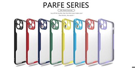iPhone 11 Pro Uyumlu Zore Parfe Kapak-Siyah