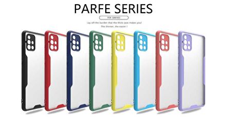 Galaxy A51 Uyumlu Zore Parfe Kapak-Lacivert