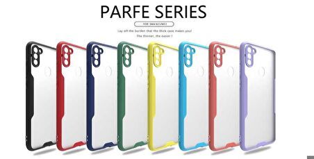 Galaxy M11 Uyumlu Zore Parfe Kapak-Pembe