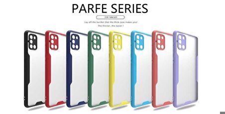 Galaxy A31 Uyumlu Zore Parfe Kapak-Pembe