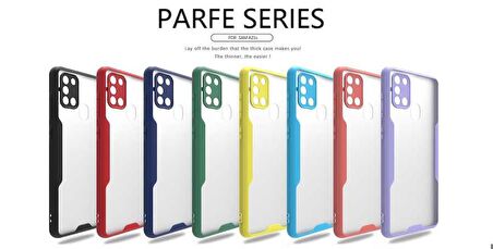 Galaxy A21S Uyumlu Zore Parfe Kapak-Pembe
