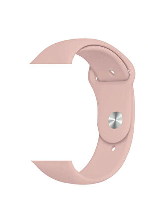 Apple Watch 42mm Uyumlu Klasik Kordon-23-pink Sand