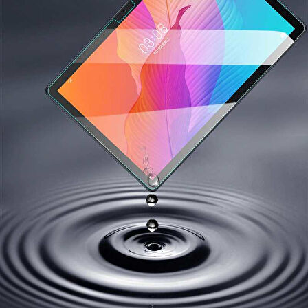 Huawei MatePad T10 Uyumlu ​MKST- Tablet Temperli Cam Ekran Koruyucu-Renksiz