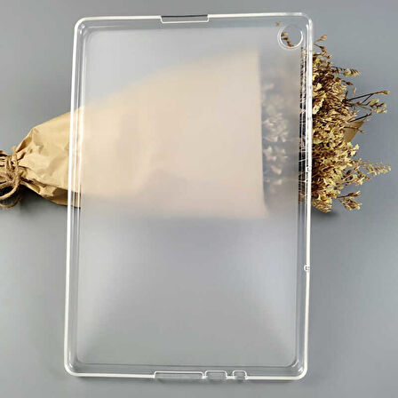 Honor Pad X8 Kılıf ​FRMS Tablet Süper Silikon Kapak - Renksiz