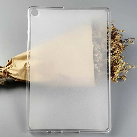 MatePad T10S  Uyumlu ​MKST Tablet Süper Silikon Kapak-Renksiz
