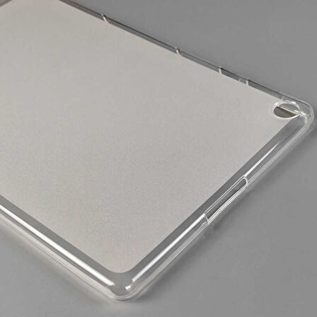 MatePad T10S  Uyumlu ​MKST Tablet Süper Silikon Kapak-Renksiz