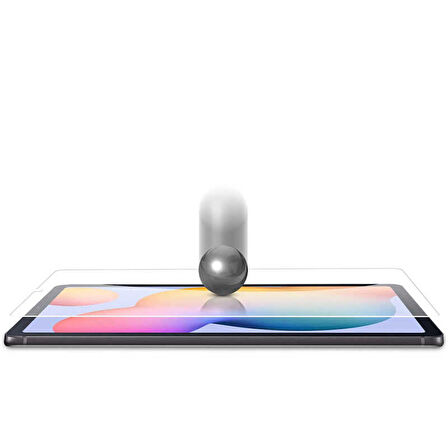 Galaxy Tab A7 10.4 T500 (2020) Uyumlu ​EFFX Tablet Temperli Cam Ekran Koruyucu-Renksiz