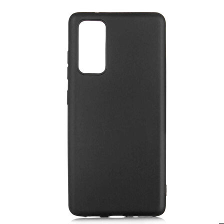Galaxy S20 FE Uyumlu Zore Premier Silikon Kapak-Siyah