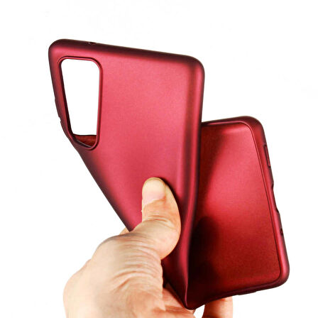 Galaxy S20 FE Uyumlu Zore Premier Silikon Kapak-Gold