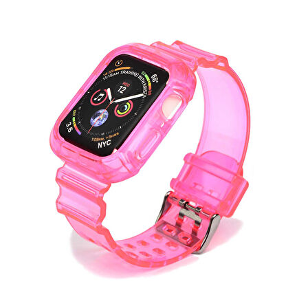 Watch 44mm KRD-27 Uyumlu Zore Kordon-Sarı