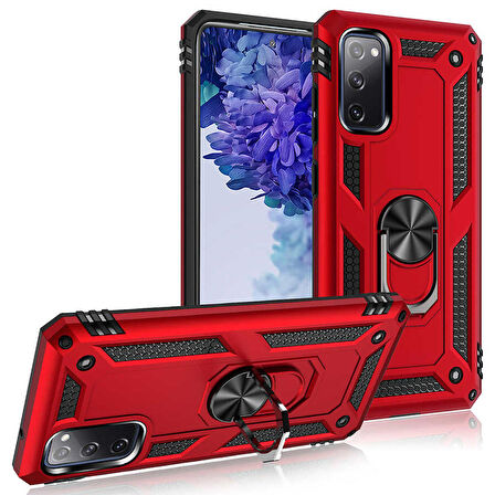 Galaxy S20 FE Uyumlu Zore Vega Kapak-Siyah