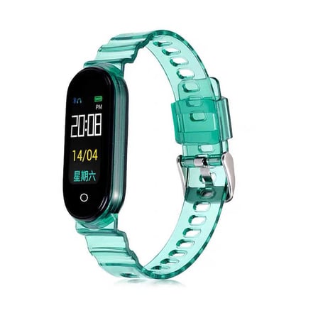 Mi Band 5 KRD-27 Uyumlu MKST Kordon-Yeşil