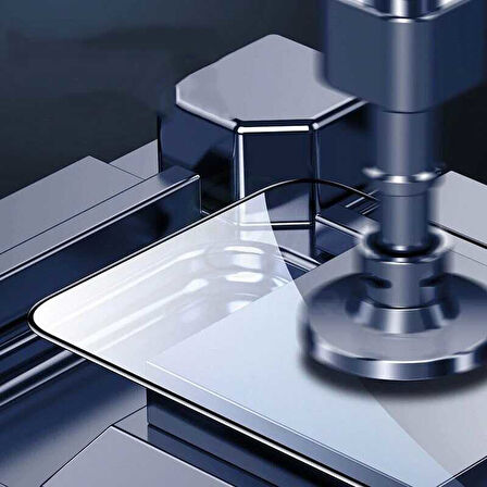 Oppo Reno 4 Lite Uyumlu Zore Kenarları Kırılmaya Dayanıklı Cam Ekran Koruyucu