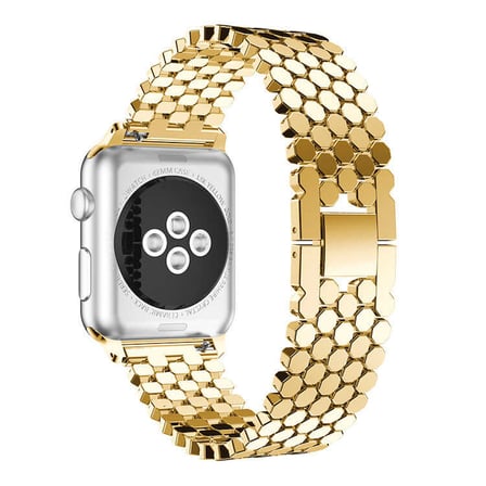 Watch 38mm Uyumlu KRD-30 Metal NRTK Kordon-Gold