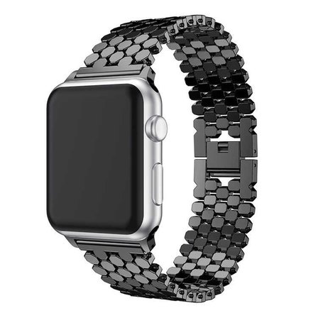 Watch 40mm Uyumlu KRD-30 Metal Zore Kordon-Siyah