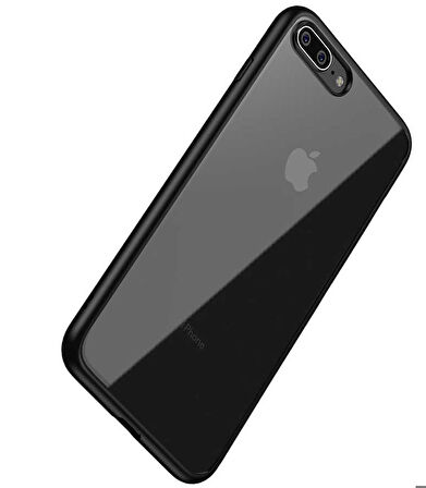 iPhone 7 Plus Uyumlu Zore Hom Silikon-Lacivert
