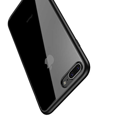 iPhone 8 Plus Uyumlu Zore Hom Silikon-Lacivert