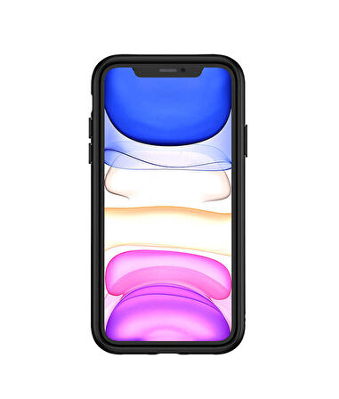 iPhone 11 Uyumlu Zore Hom Silikon-Kırmızı