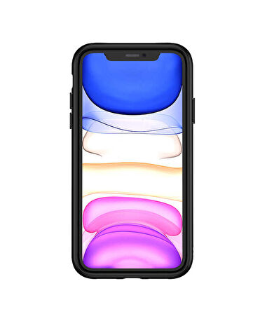 iPhone 11 Uyumlu Zore Hom Silikon-Kırmızı