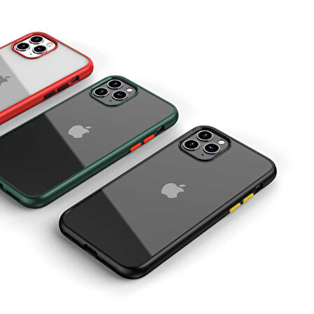 iPhone 11 Pro Uyumlu Zore Hom Silikon-Siyah