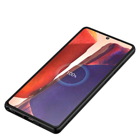 Galaxy Note 20 Uyumlu Zore Hom Silikon-Siyah