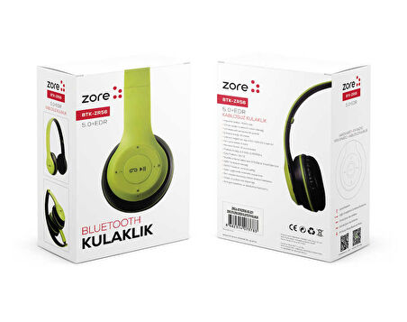 Ensueno BTK-ZR56 Bluetooth Kulaklık-Yeşil